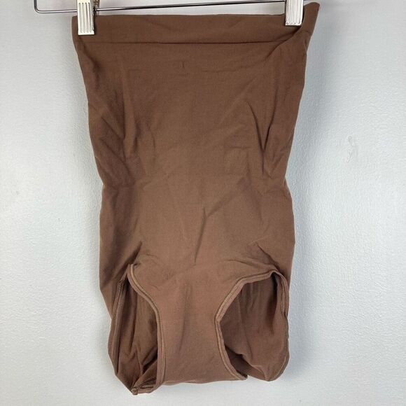 SPANX Higher Power Panties High Waisted Shaper Brief in Chestnut Brown Women’s S - Picture 3 of 6